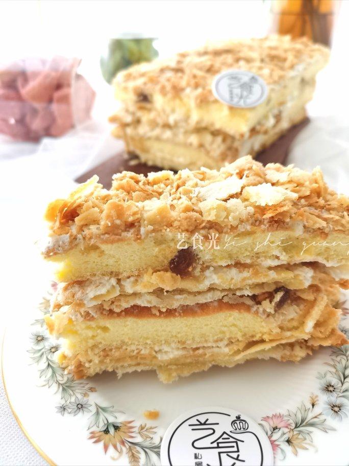 【君之】拿破仑酥（含千层酥皮、蛋糕片、奶油霜详细做法）