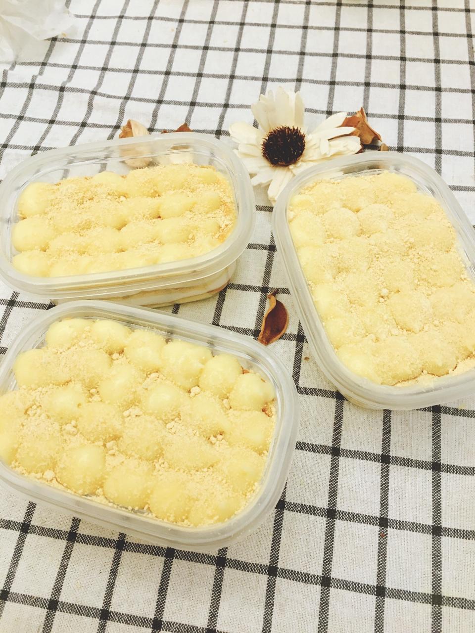 日式豆乳盒子蛋糕
