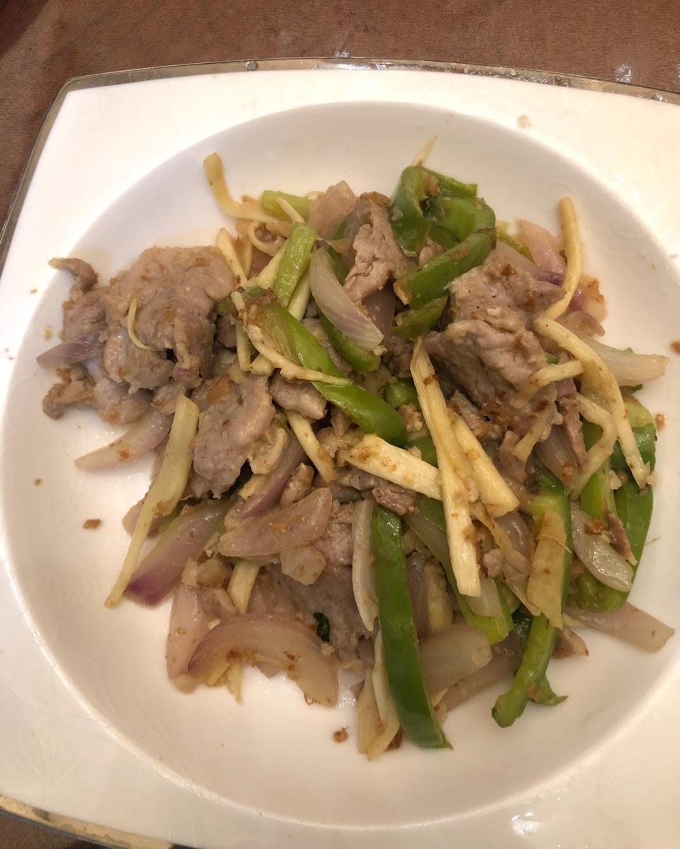 爆炒里脊肉