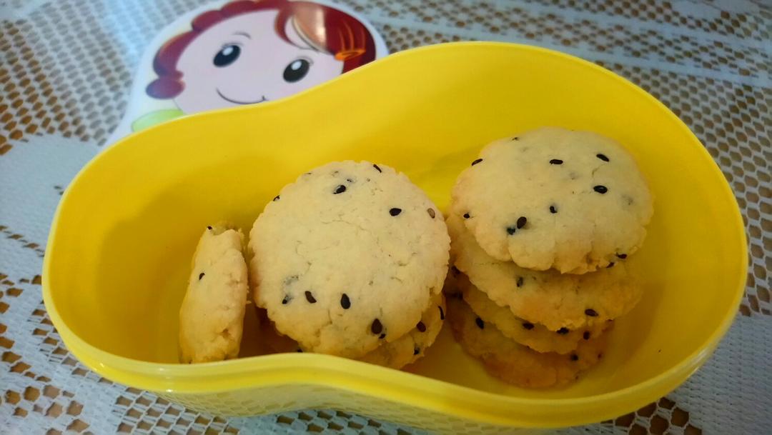 蛋黄芝麻酥，补钙小零嘴