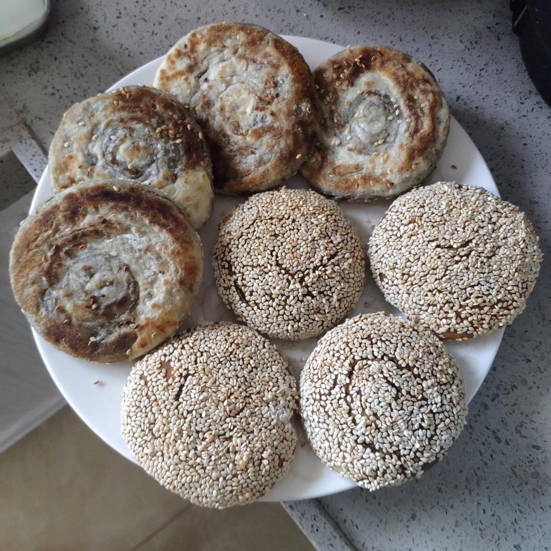 堂妈教你做麻酱烧饼