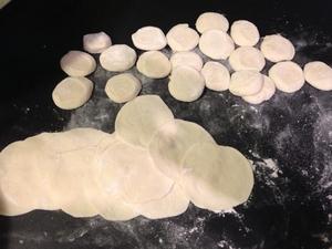 酸菜香菇豆干素饺子的做法 步骤3