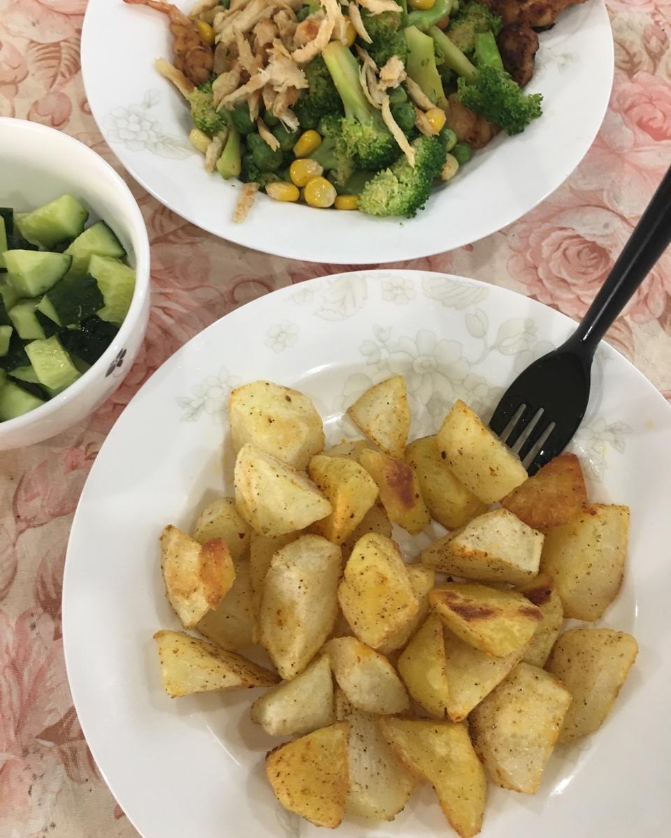 从此放弃油炸🥔烤杂蔬（土豆，红薯，藕片...）