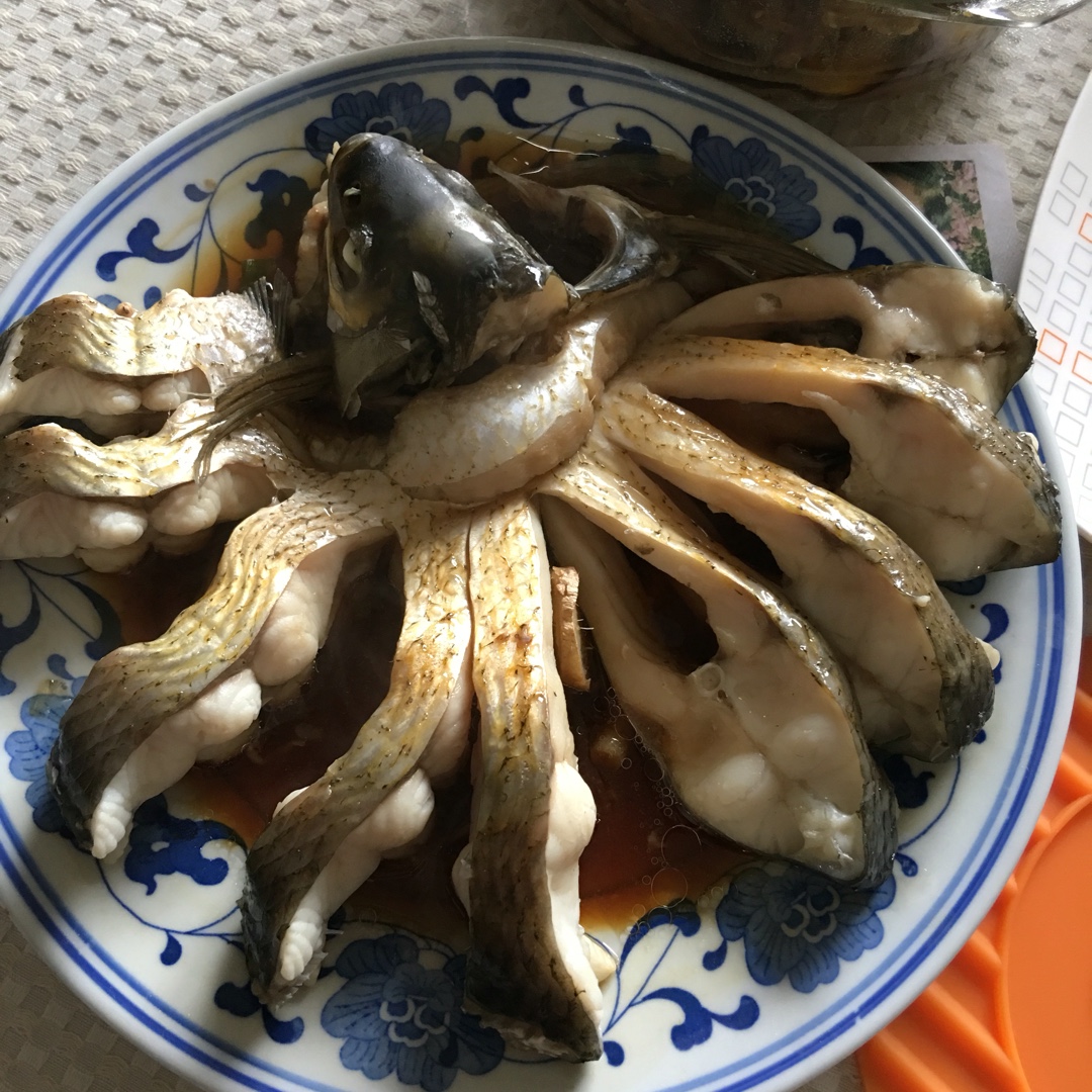 孔雀开屏清蒸鱼