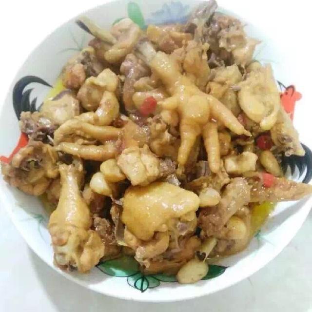姜葱炒鸡