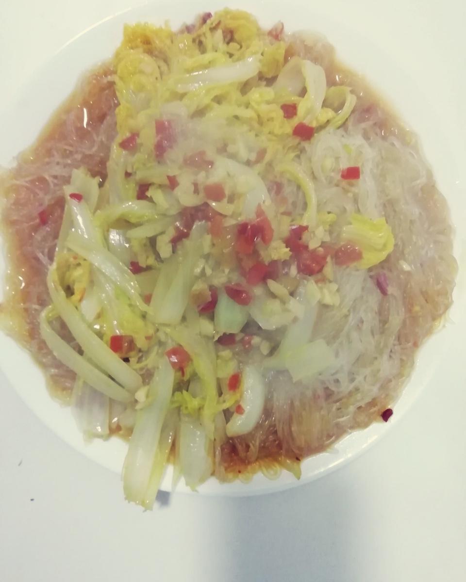 蒜蓉粉丝蒸娃娃菜