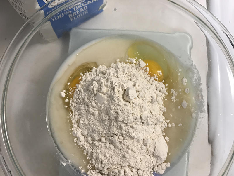 纯奶手撕吐司的做法 步骤1