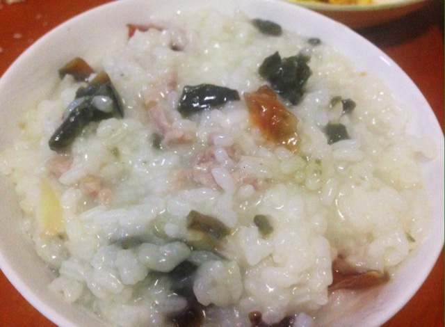 皮蛋瘦肉粥