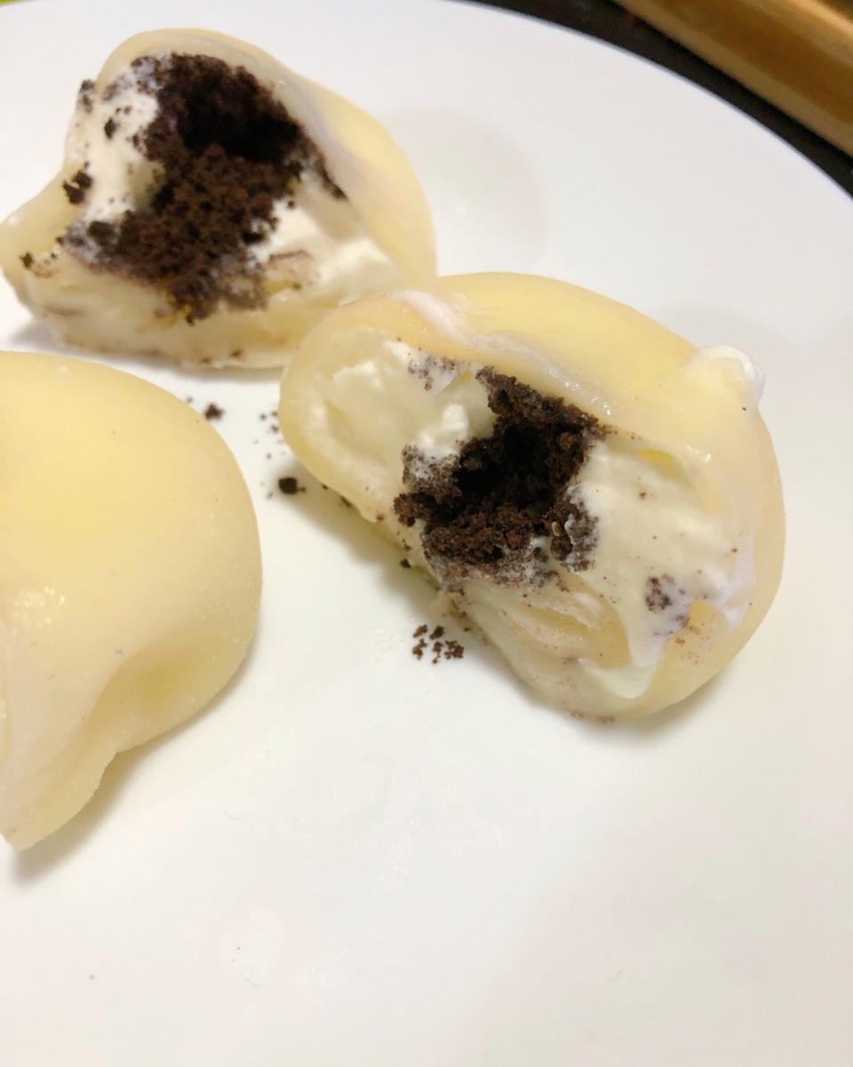 我自己做的奥利奥雪媚娘，被同事追着要链接