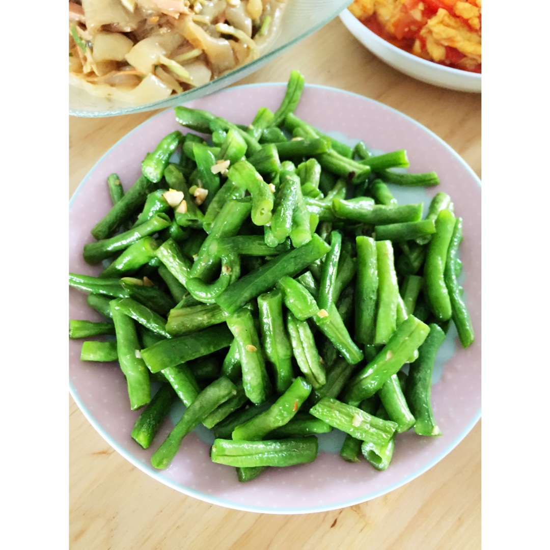 清炒豆角