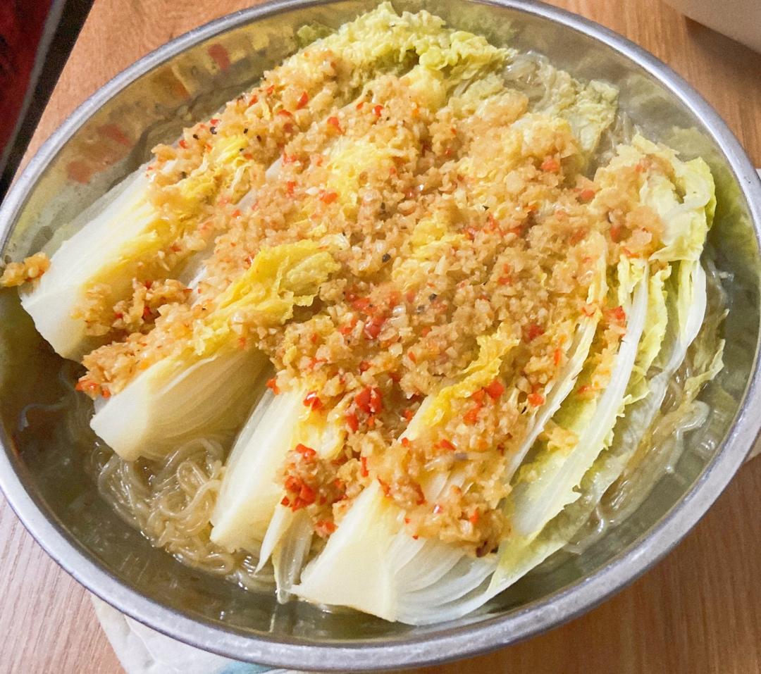 蒜蓉粉丝娃娃菜