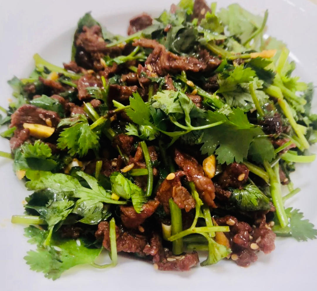 香菜牛肉