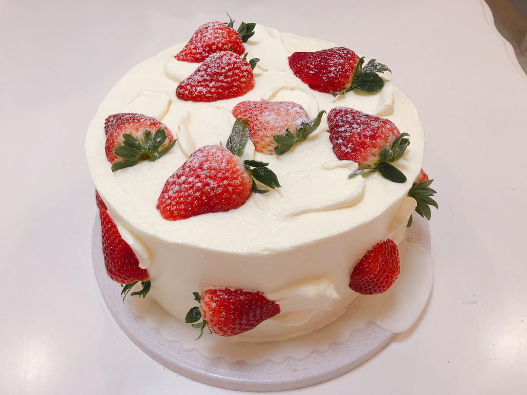 超柔软6寸戚风蛋糕(附8寸配方)零失败 超详细‼️含操作视频