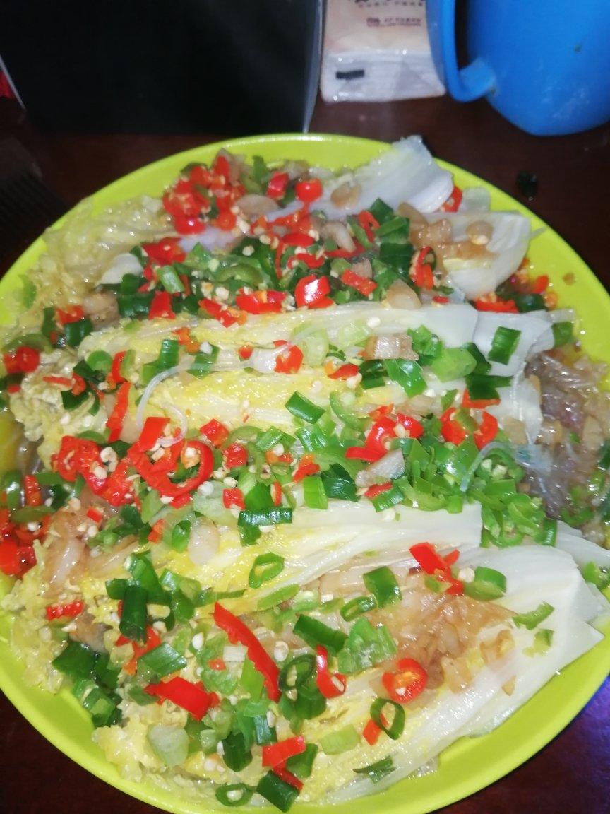 蒜蓉粉丝蒸娃娃菜