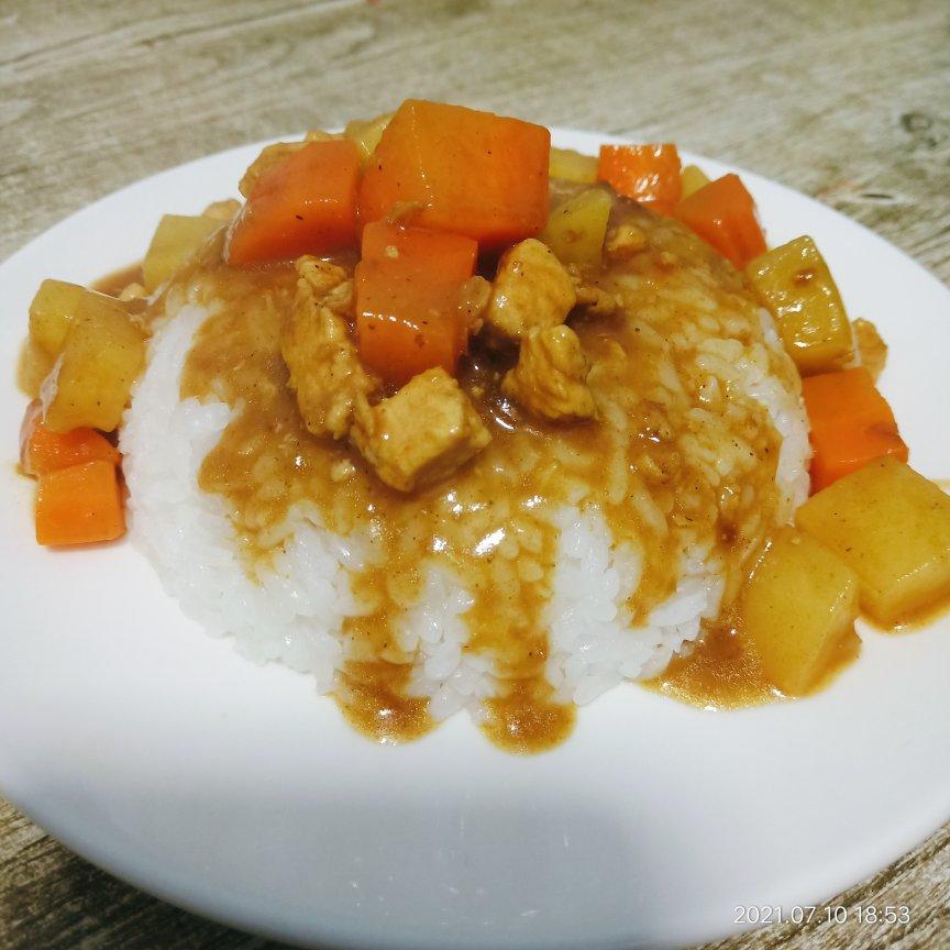 咖喱土豆鸡块