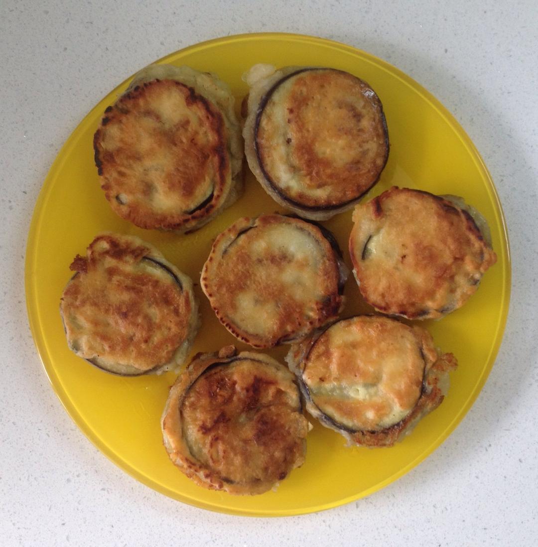 香煎土豆泥茄盒