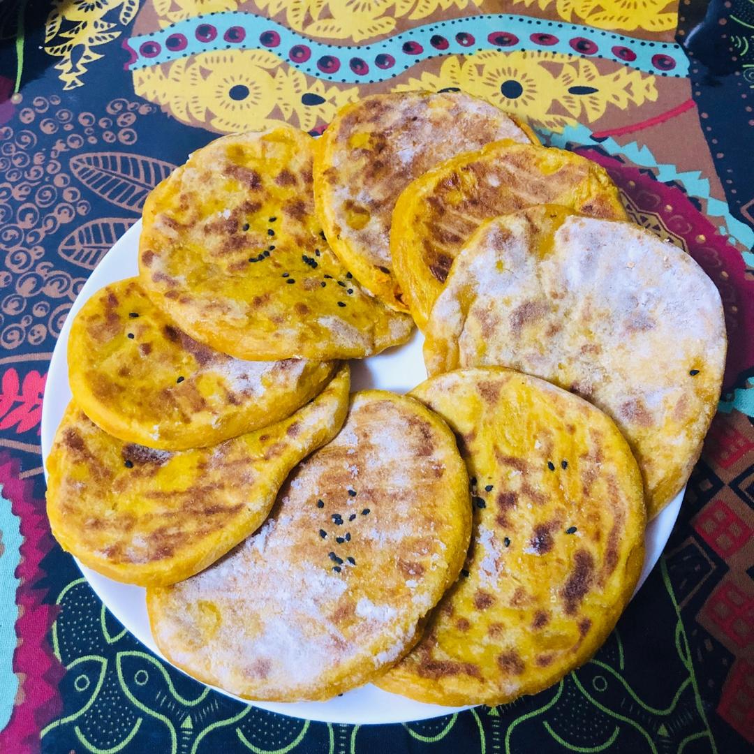 吃一口就停不下的芋泥南瓜饼