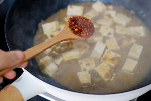 味噌肉沫豆腐（家常）的做法 步骤8