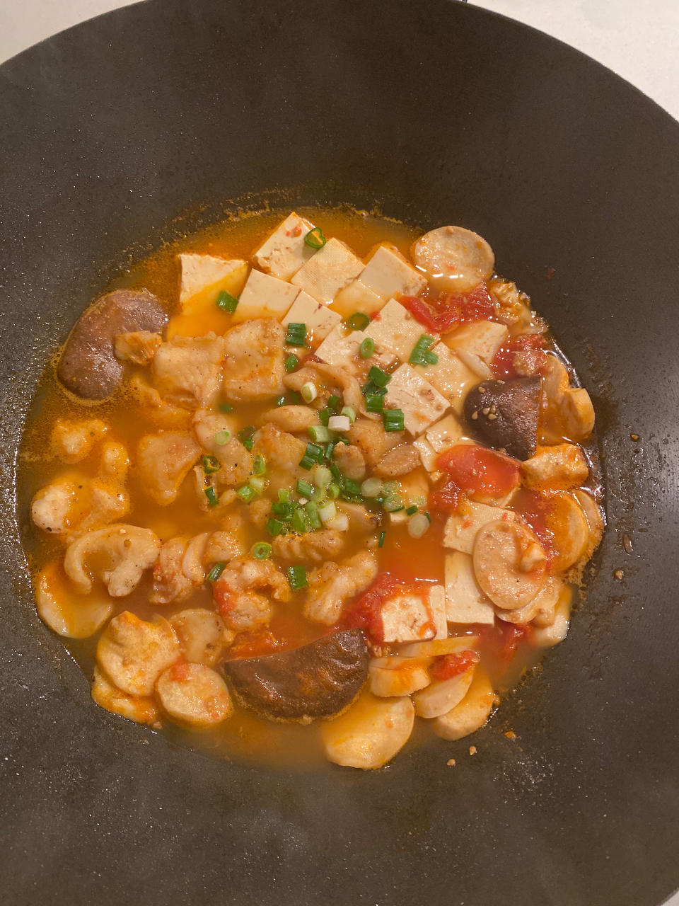 龙利鱼豆腐煲