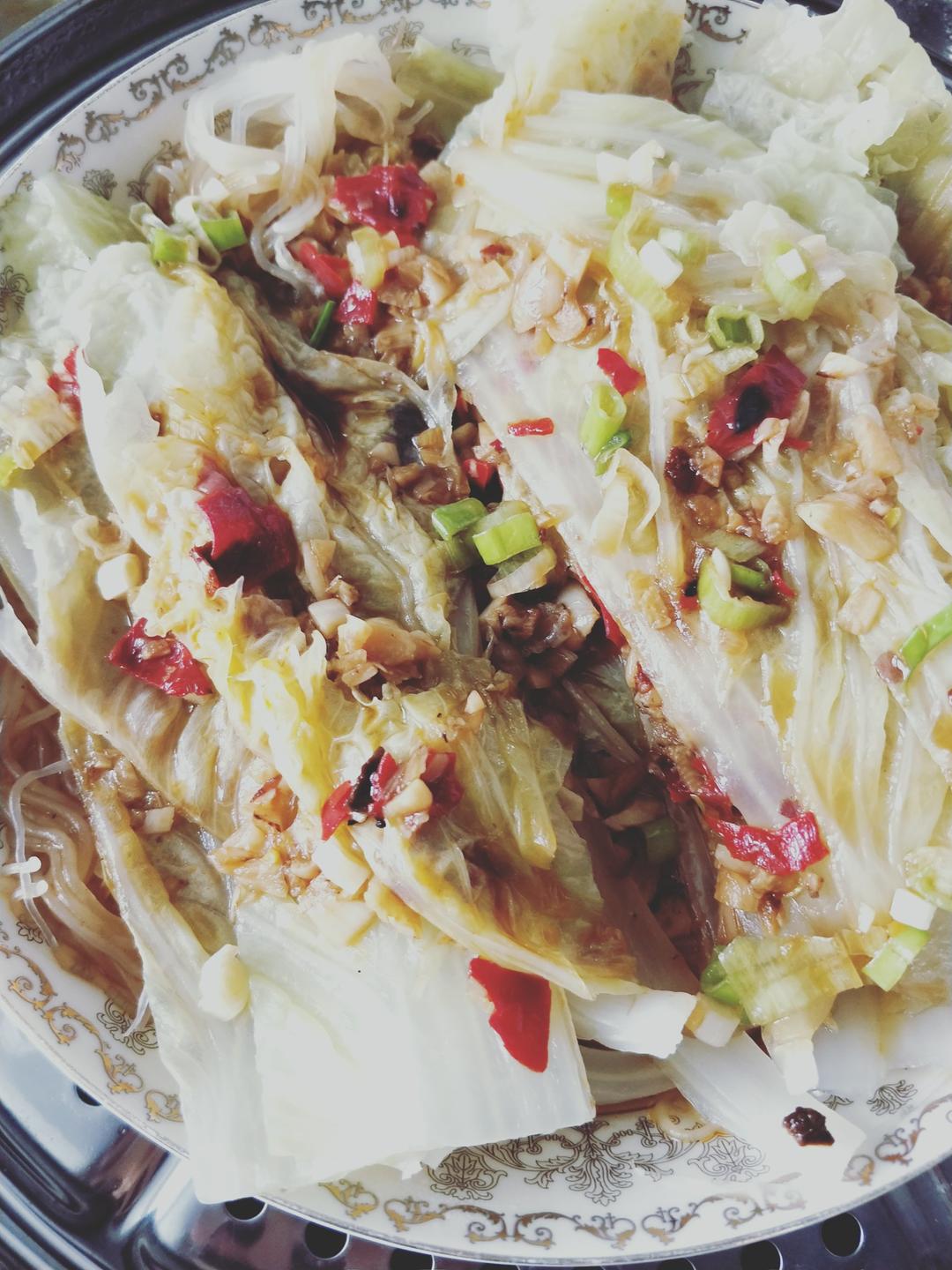 蒜蓉粉丝娃娃菜