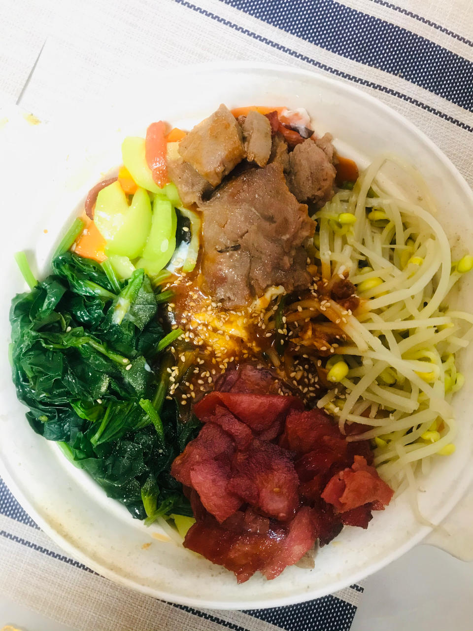 家庭版 简易 石锅/铁锅 韩式拌饭