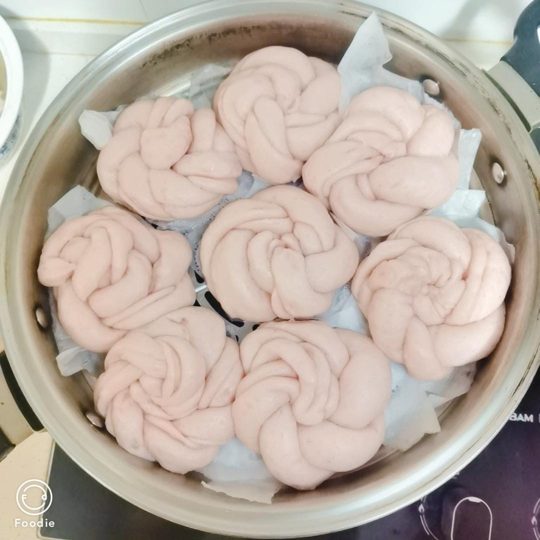 花儿一样美丽的花卷 造型馒头 蓬松煊软 附细节视频详解