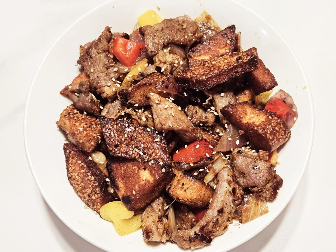 烤馕炒肉
