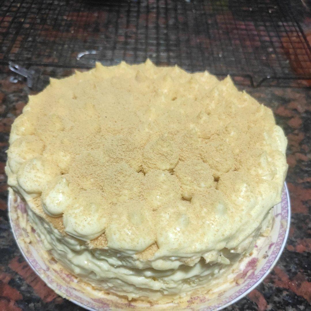 日式豆乳盒子蛋糕