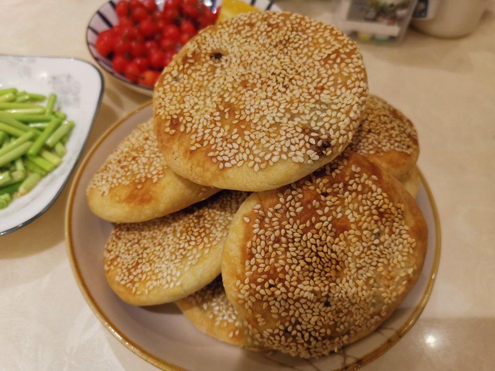酥得掉渣的牛肉烧饼
