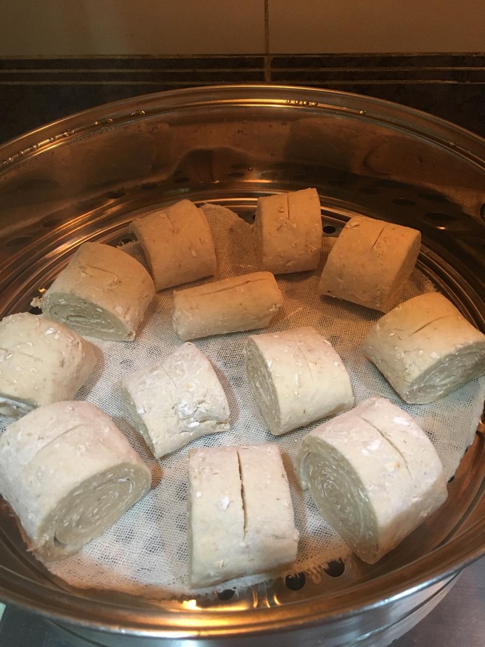 牛奶燕麦馒头【曼食慢语】