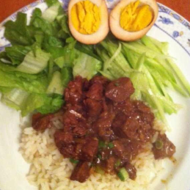 台式卤肉饭