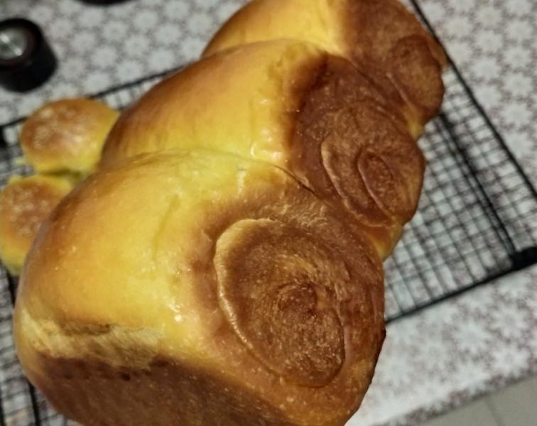 纯奶手撕吐司的做法 步骤1