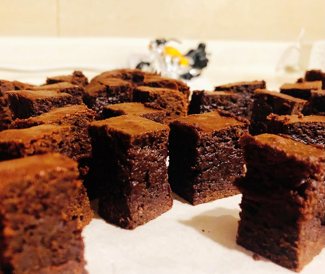 美式经典配方：巧克力布朗尼（The Perfect Brownies)