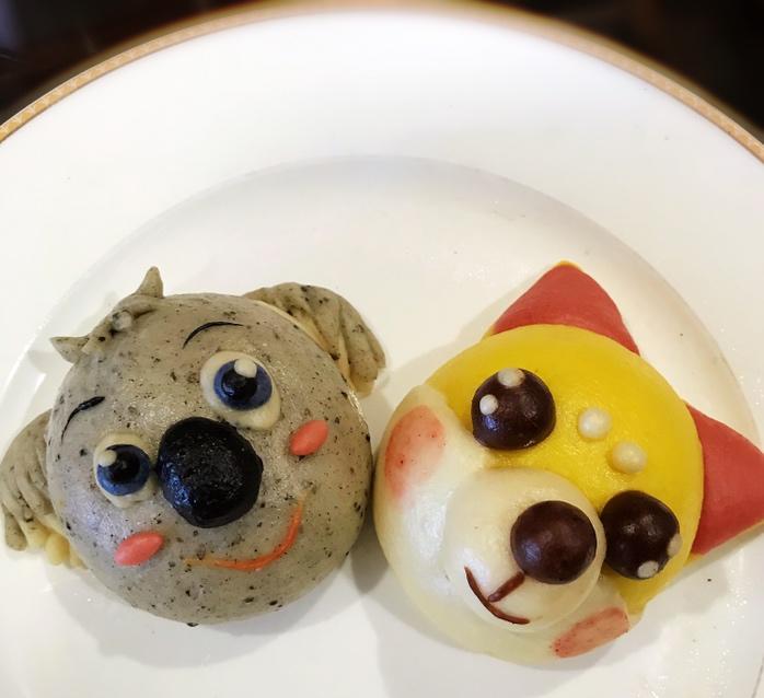 卡通造型馒头之——（加菲猫）