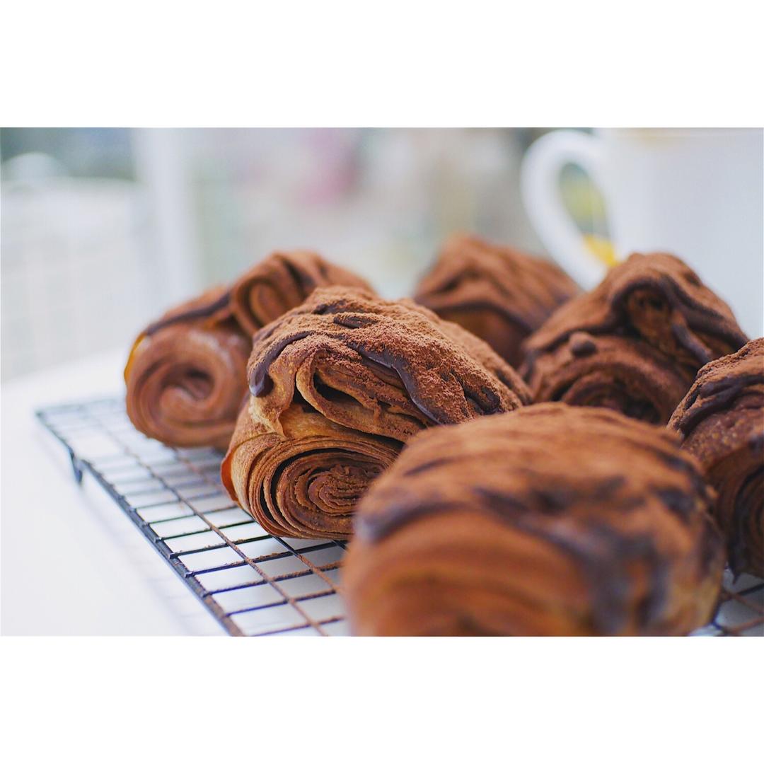 脏脏包-可颂牛角包Chocolate Croissants