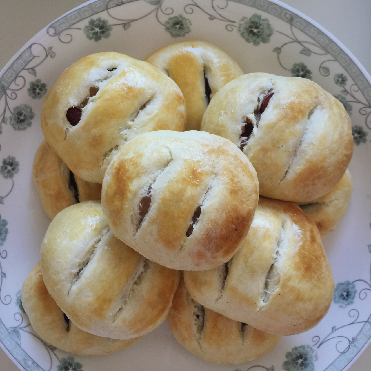 老婆饼 蔓越莓糯米馅 黄油版