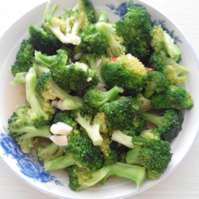 蚝油蒜蓉西兰花