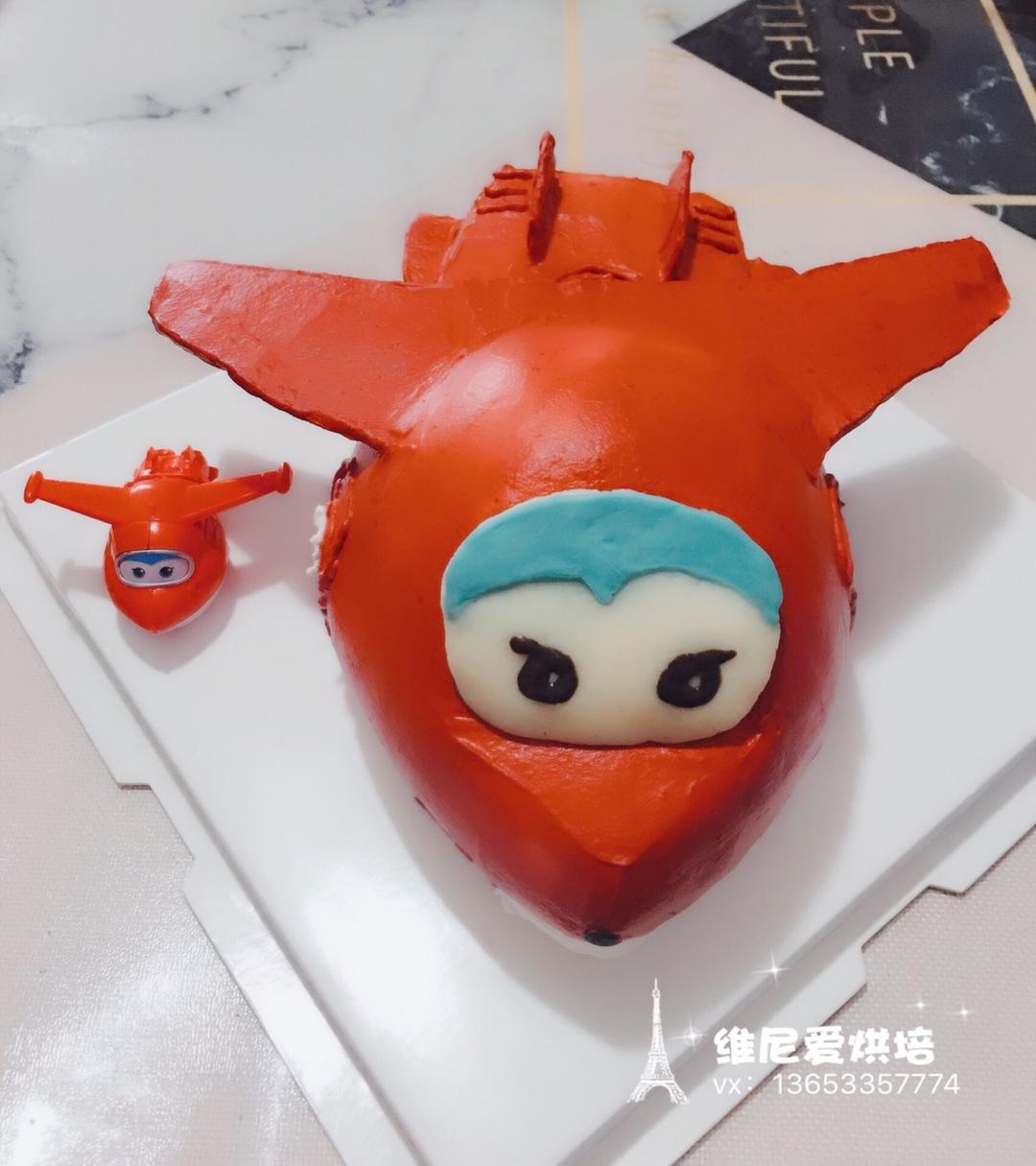 小飞机蛋糕——超级飞侠乐迪