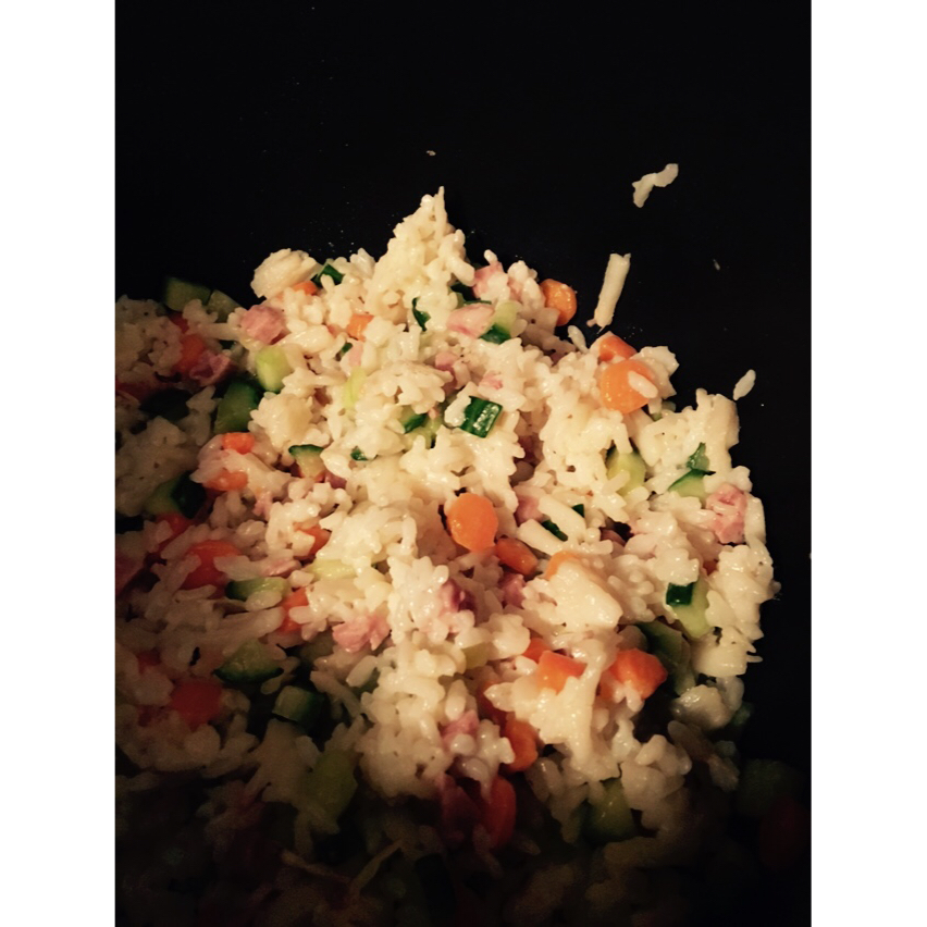 干贝什蔬炒饭