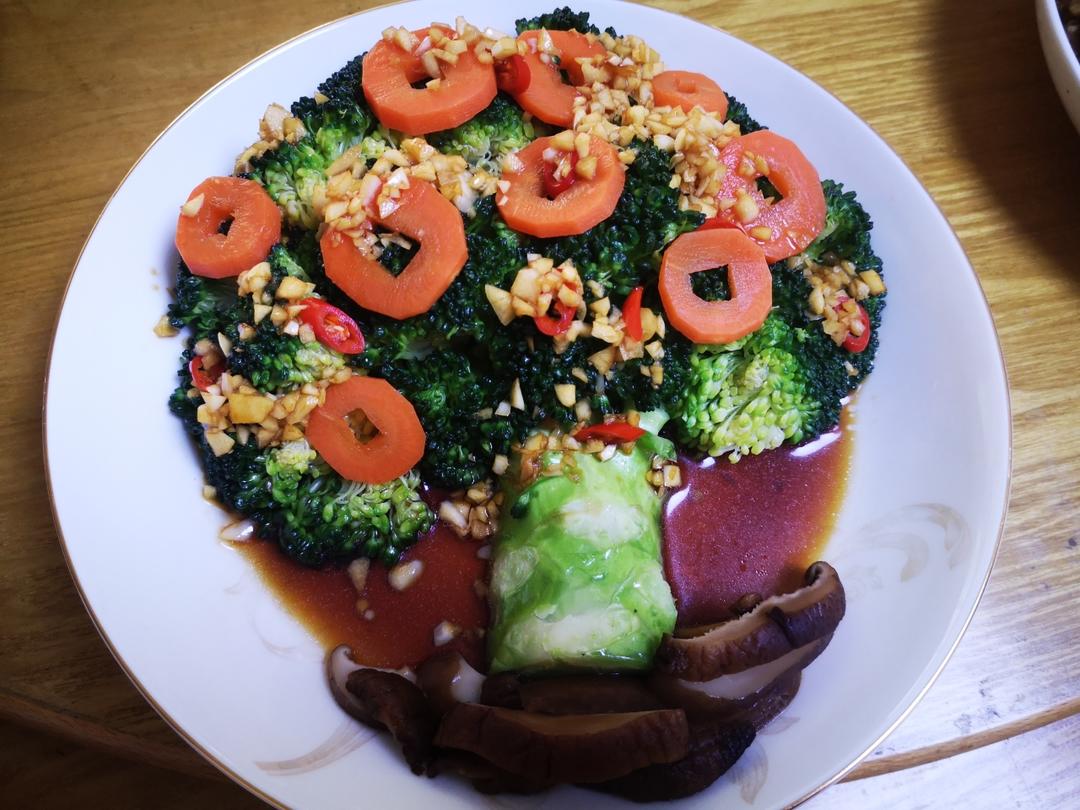 开运年菜❗️寓意吉祥✨西兰花发财树