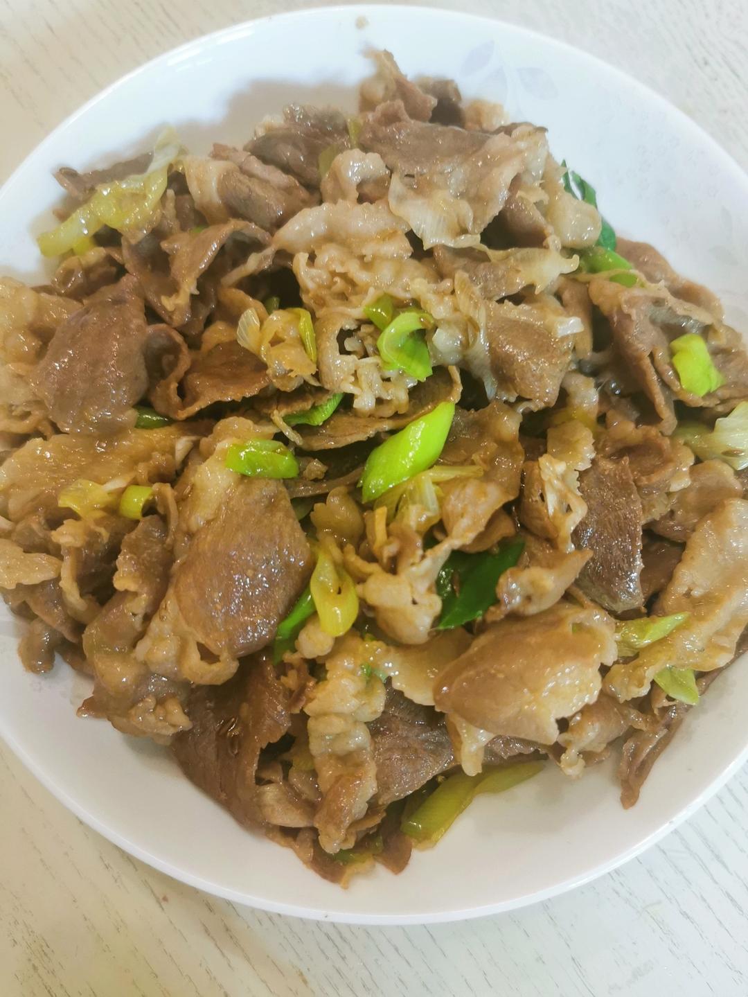 下饭神器🙋大葱羊肉卷