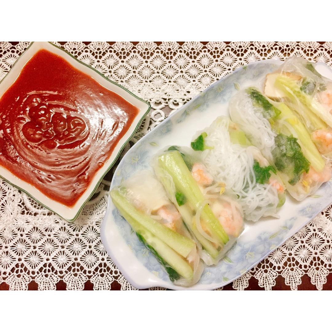 (好吃到停不下來的)正宗越南春卷 Spring Roll