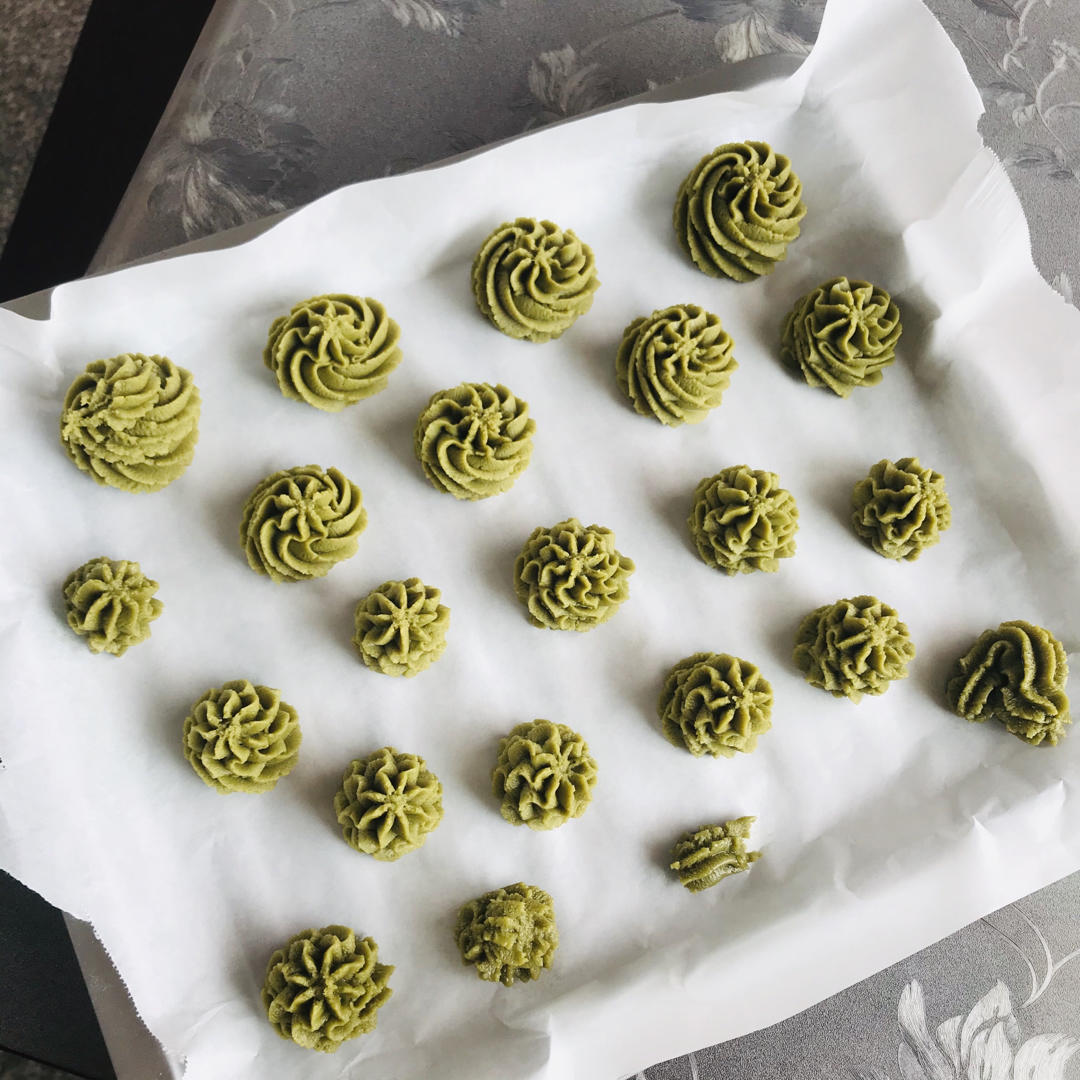 咖啡曲奇/抹茶曲奇/奶香曲奇（不用糖粉的特别做法）