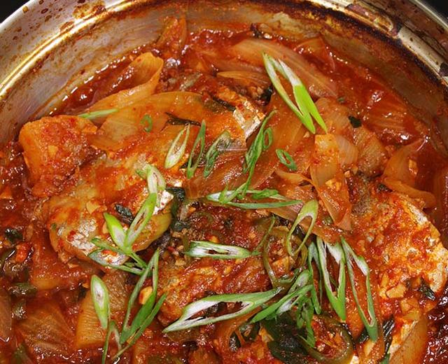 韩式辣炖带鱼的做法