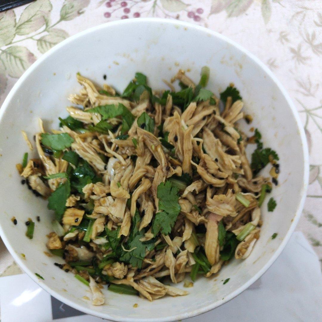 鸡胸肉这样做巨好吃❗️凉拌鸡丝😋低脂高蛋白