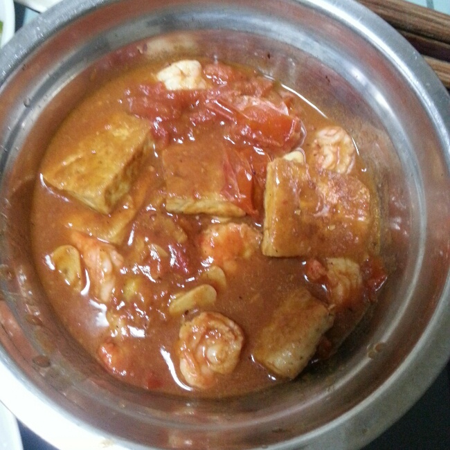 番茄豆腐