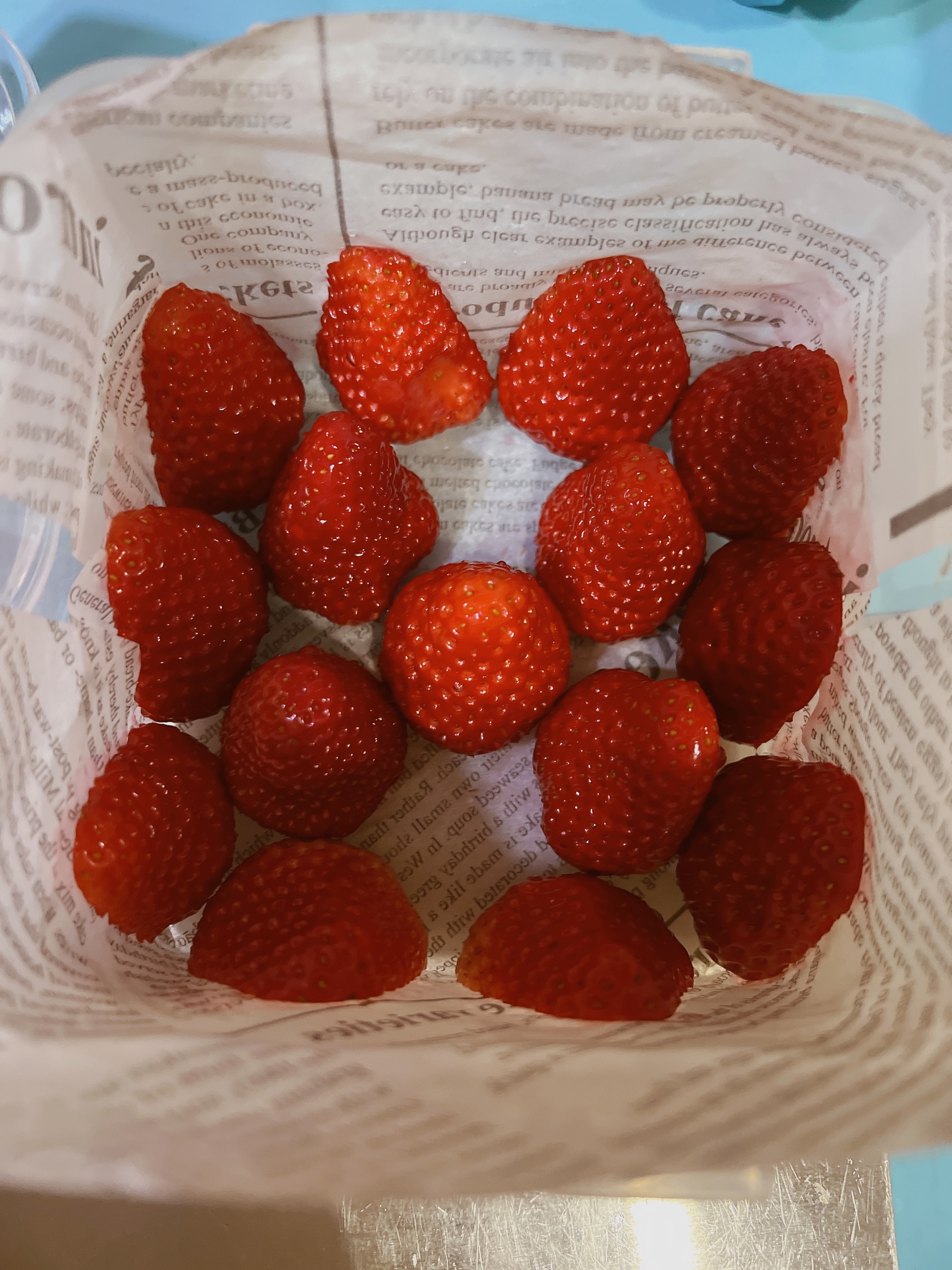 「网红草莓🍓冰山熔岩」的做法 步骤2