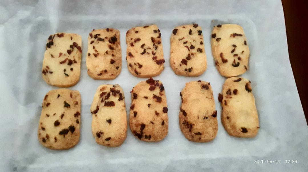 新手速成之蔓越莓曲奇