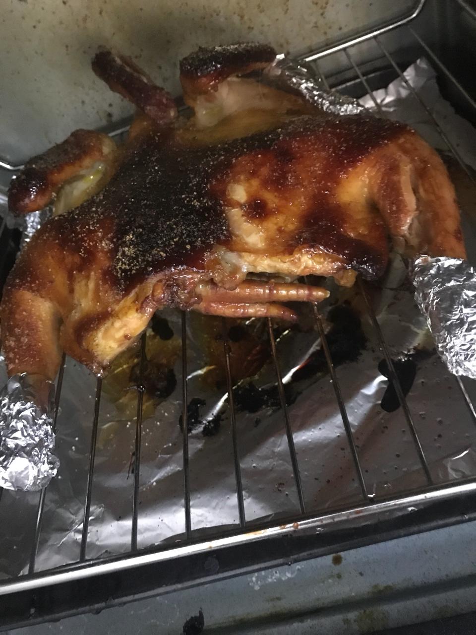 袋袋烤鸡--自制腌料+脆皮秘籍