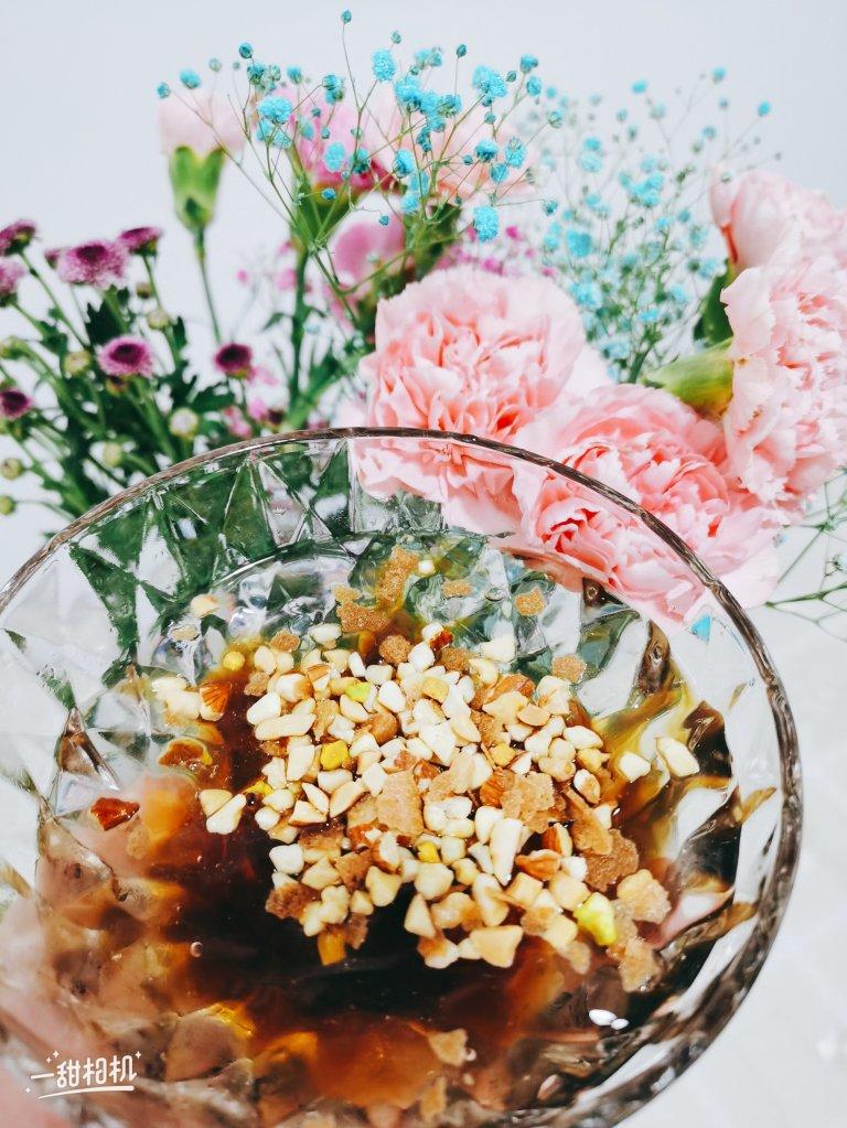 红糖花生碎冰粉粉